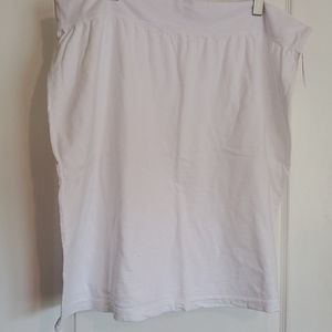 Fresh Produce Boca Pencil Skirt White NWT size 3X